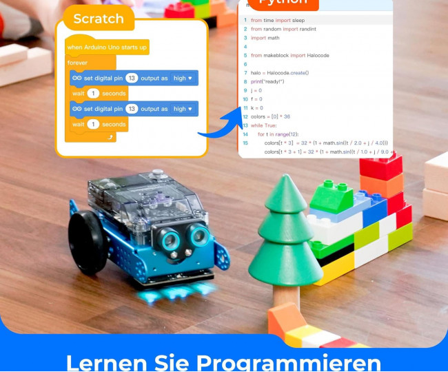 Робот-конструктор Makeblock mBot 2 с искусственным интеллектом